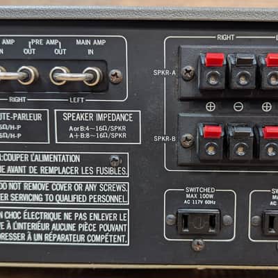 Rotel RA-713 Stereo Amplifier/ Fully Serviced and Tested/ Re-Capped/ Excellent Condition/ Free Shipping image 23