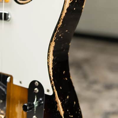 Fender Custom Shop Limited Edition 1950 Double Esquire Electric Guitar - Wide Fade 2-Color Sunburst with Hardshell Case - Used image 16