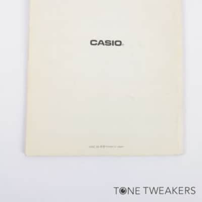 CASIO CZ101 OPERATION MANUAL user synthesizer book keyboard VINTAGE SYNTH DEALER image 2