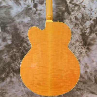2006 Epiphone Elitist Broadway Guitar in OHSC - Antique Natural image 14