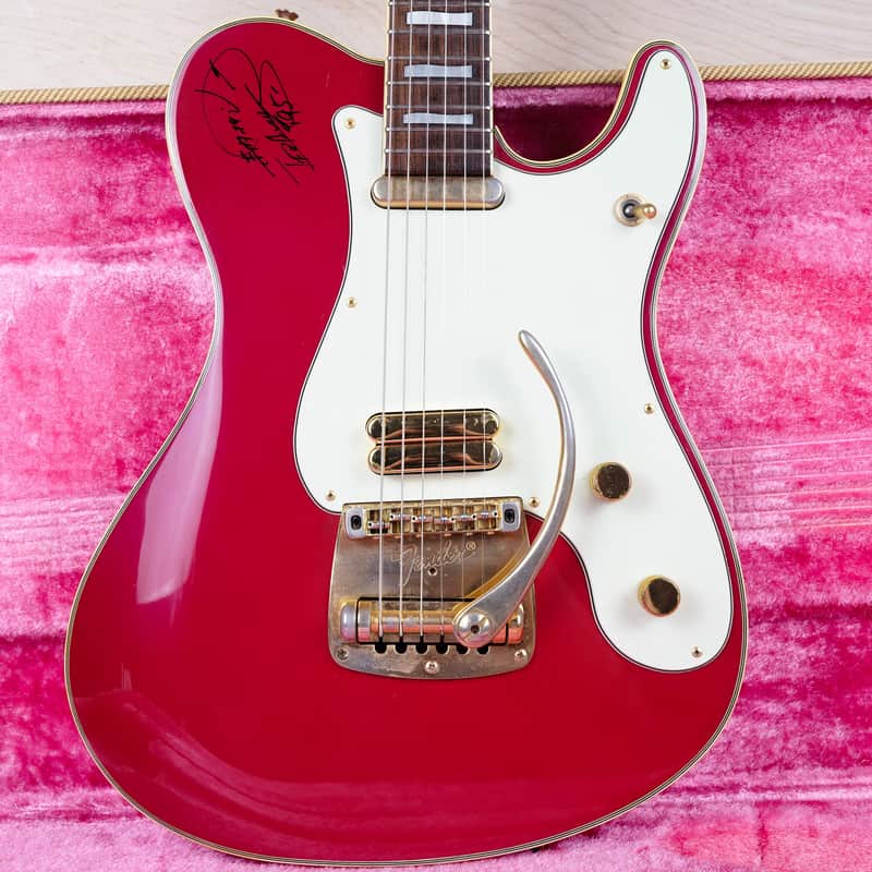 Fender 30th Anniversary Custom Edition Terry-1 Takeshi Teruachi 1993 Red Signed Japan MIJ w/ OHSC, Plaque, Tags image 1