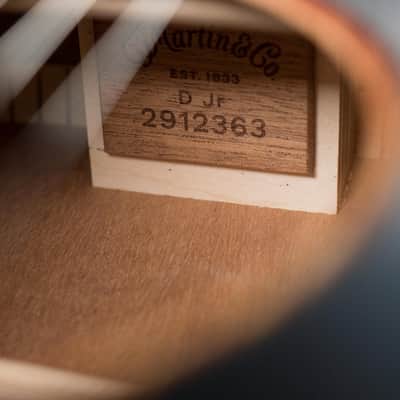 Martin D Jr E Streetlegend Burst Spruce/Sapele Aged-Look Dreadnought Guitar w/Martin Electronics #2363 image 5
