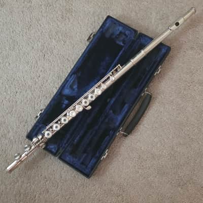 Emerson USA Model 3 Flute – Open Hole, Inline G, C Foot Playable Condition image 13