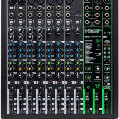 Mackie ProFXv3 Series, 12-Channel Professional Effects Mixer with USB, Onyx Mic Preamps and GigFX effects engine - Unpowered (ProFX12v3) image 1