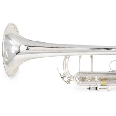 Bach 180S43 Stradivarius Professional Bb Trumpet in Silver Plate SN 280962 image 8
