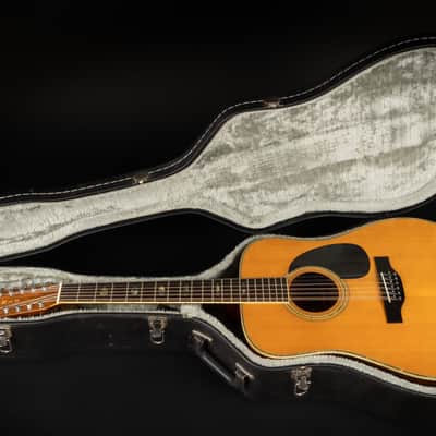 1979 Morris B-50 - Natural | Vintage Japan Post Lawsuit D-41 Dreadnought 12-String Acoustic Guitar 3-Piece Back Jacaranda | Case image 19