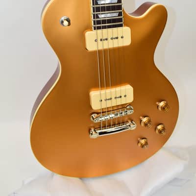 2026 Eastman Guitars SB56/s Electric Guitar, Rosewood Fingerboard, Satin Gold Top w/ Case & COA image 3