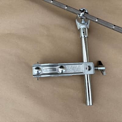 Tama 1980s Titan, long boom arm cymbal stand with multi clamp image 2