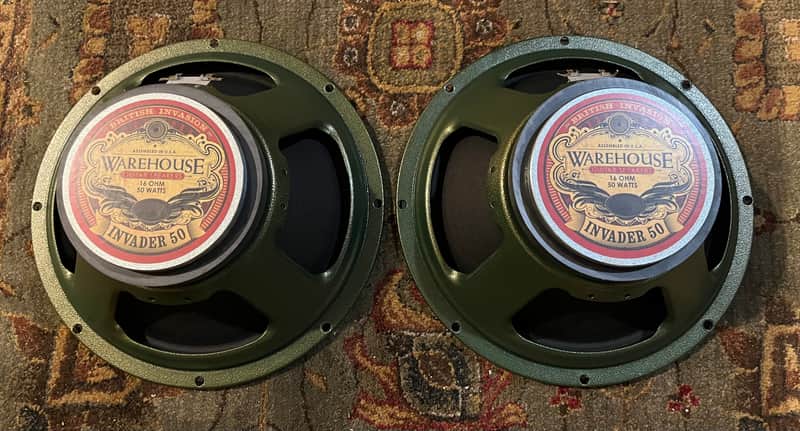 WGS Warehouse Guitar Invader 12” 16ohm - PAIR image 1