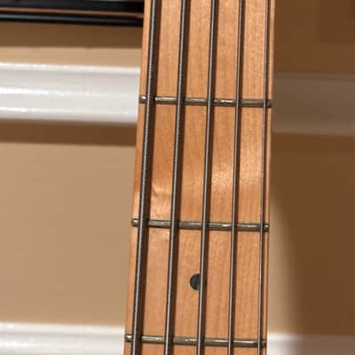 Fender American Deluxe Jazz V 2008 - Tobacco Burst image 5