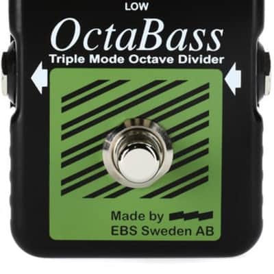 EBS OctaBass Blue Label Triple Mode Octave Divider Pedal image 2