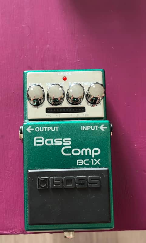 Boss BC-1X Bass Comp 2016 - Present - Green image 1