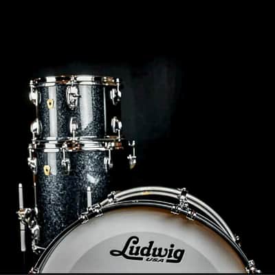 Ludwig Downbeat Classic Maple - Hybrid Black Sparkle image 2