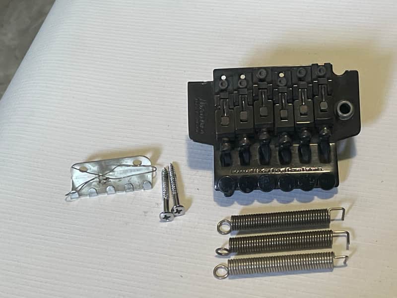 1990's Korean Ibanez RG Series LO-TRS II Black Floyd Rose Tremolo Bridge Vibrato image 1