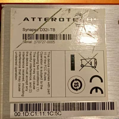 Attero Tech SYNAPSE-D32I-TB 32-Ch Dante/AES67 Network Audio Interface, Terminal Block I/O image 6