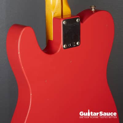 Fender Custom Shop Telecaster 52 Journeyman Modern Aged 2023 - Fiesta Red (Cod.1717UG) image 14
