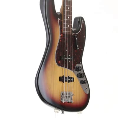 Immagine FENDER USA American Vintage '62 Jazz Bass, 3 Knobs, 3-Color Sunburst, Manufactured in 2003 [V113664] (07/23) - 8