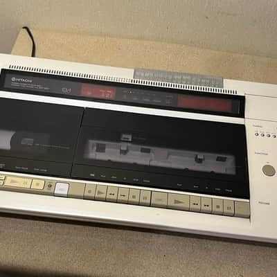 Hitachi MX-W01 Rare Vintage CD Receiver Double Cassette Deck Working Warranty image 10