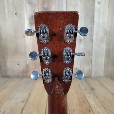 Martin D-28 Herringbone (HD-28) 1946 No Cracks, original finish, fresh neck reset and refret- Natural image 6