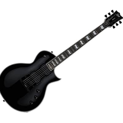 ESP LTD EC-1000S Electric Guitar w/Fluence - Black image 3