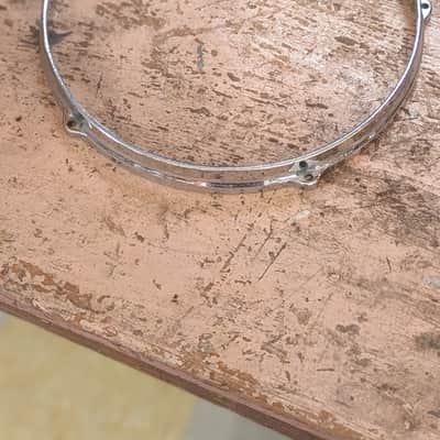 Gretsch Vintage 12" Diecast hoop 5 hole - Chrome image 3