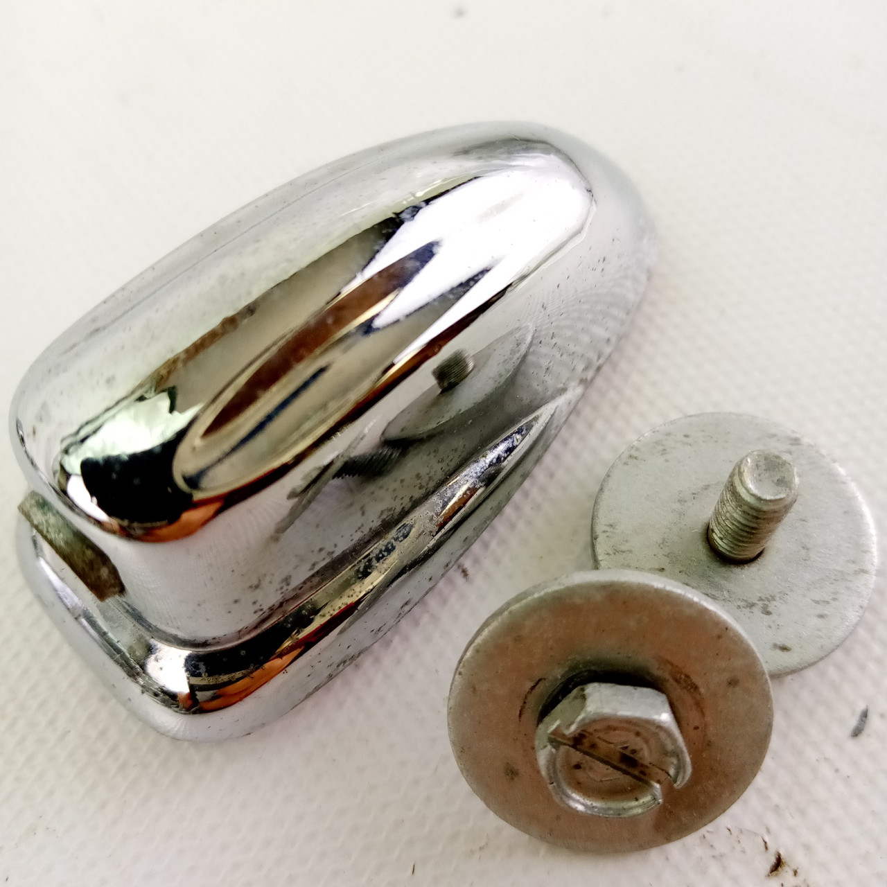Slingerland 1+ Floor/Tom/Snare Drum Lugs Chrome Vintage 70s Small Sound King*EXC — main photograph