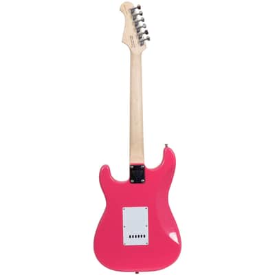 Fazley Startist Basic ST118 Candy Pink pack débutant guitare électrique rose avec ampli image 3