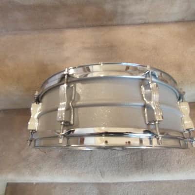 Ludwig Vintage Acrolite aluminum snare drum b&o badge excellent! image 4
