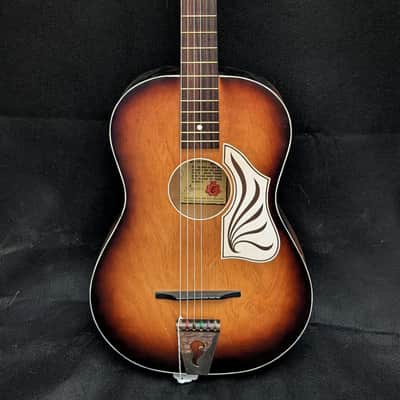 c.1960s Egmond 105/0 Parlor Guitar, Made in Holand image 1