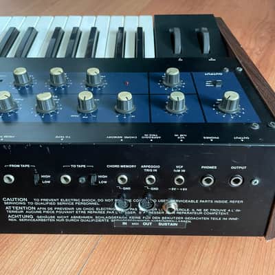 Korg PolySix 220v + Midi ModyPoly HiRes Tubbutec + Korg Flightcase image 9