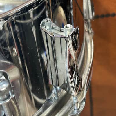 Premier 5X14" steel snare drum (TL-416) 60's - chrome image 8