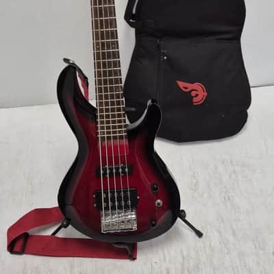 Aria Pro II, Explorer Bass, ZZB Deluxe, MIJ 1983, Blue Black Burst
