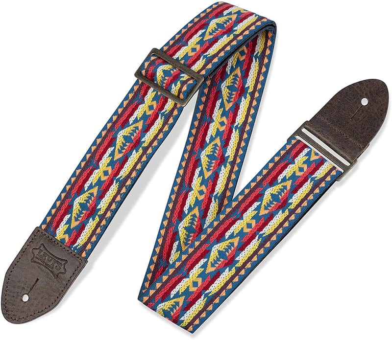 Levy's Leathers  2" Wide Jacquard Guitar Strap. image 1