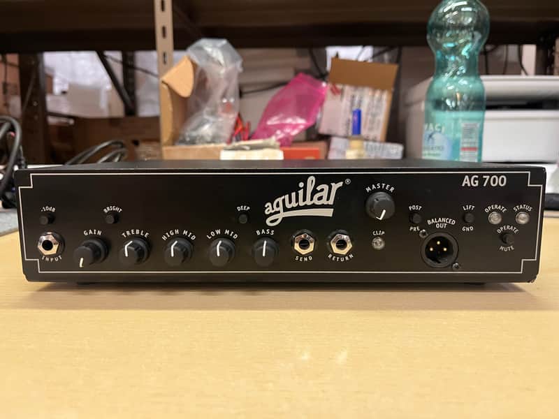 Aguilar AG 700 700-Watt Bass Amp Head 2017 Black SECOND HAND image 1