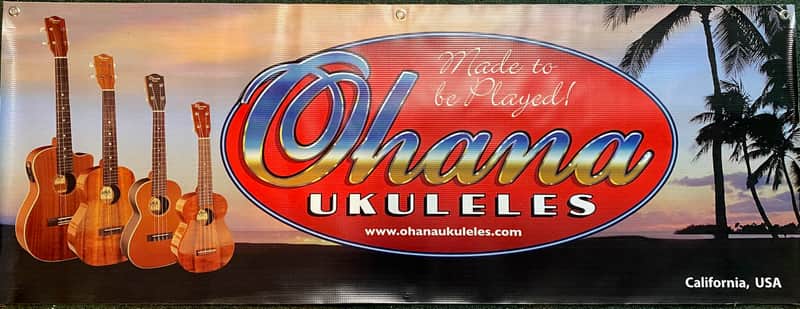 Ohana Dealer Banner for Ohana Ukuleles image 1