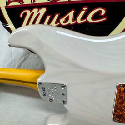 Fender USA Parts Stratocaster Guitar - Deep C shape American Professional II neck on American Professional Thinline Body - White Blonde / Fender neck image 11