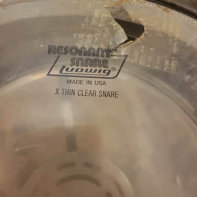 LUDWIG,1979,Grey Textured Painted,Acrolite Snare Drum - 5" X 14" image 20