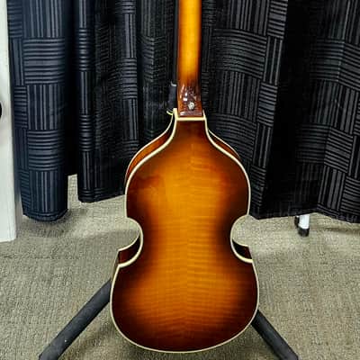Hofner 500/1 Violin Bass, Left Handed 1980s - Sunburst image 5