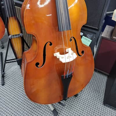 Strunal 1/2 Size Upright Bass With Gig Bag image 2