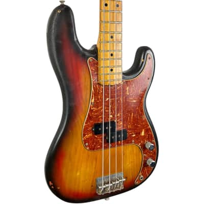Fender USA Precision Bass 1975 - Sunburst Bild 2