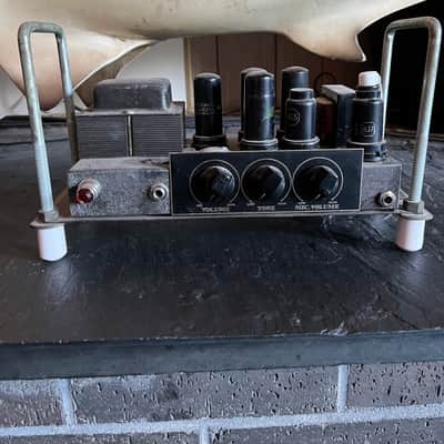 Bell & Howell Film o sound amp 30's 40's - Wrinkle Brown with Black image 1
