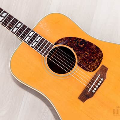 1968 Gibson SJN Southern Jumbo Natural Vintage Dreadnought Acoustic Guitar Long Scale 25 1/2" w/ Case image 7