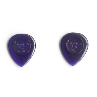 6x Large Stubby Guitar Picks Plectrums Dadi Lexan with Pick Holder - 3mm image 1