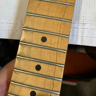 1990's Fender USA American 50th Anniversary Stratocaster Guitar Neck 22 Fret Maple Board image 14