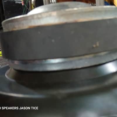 JENSEN HI FI WOOFER OEM BUT NEW FOAM DONE CORRECTLY/ RECENTERED COIL PMR SPEAKER image 6