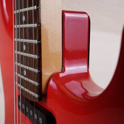 Squier Contemporary Stratocaster HSS MIJ 1987 Torino Red Japan w/ Hard Case image 18