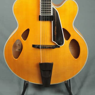 W.E. Moll  19" Custom Express  2007  Natural Flame Maple Back and Sides image 3