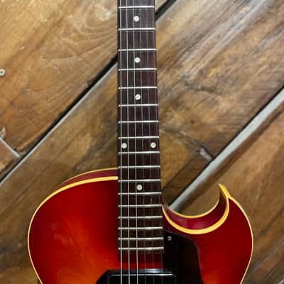 1962 Gibson ES-125TC, Cherry Sunburst image 6