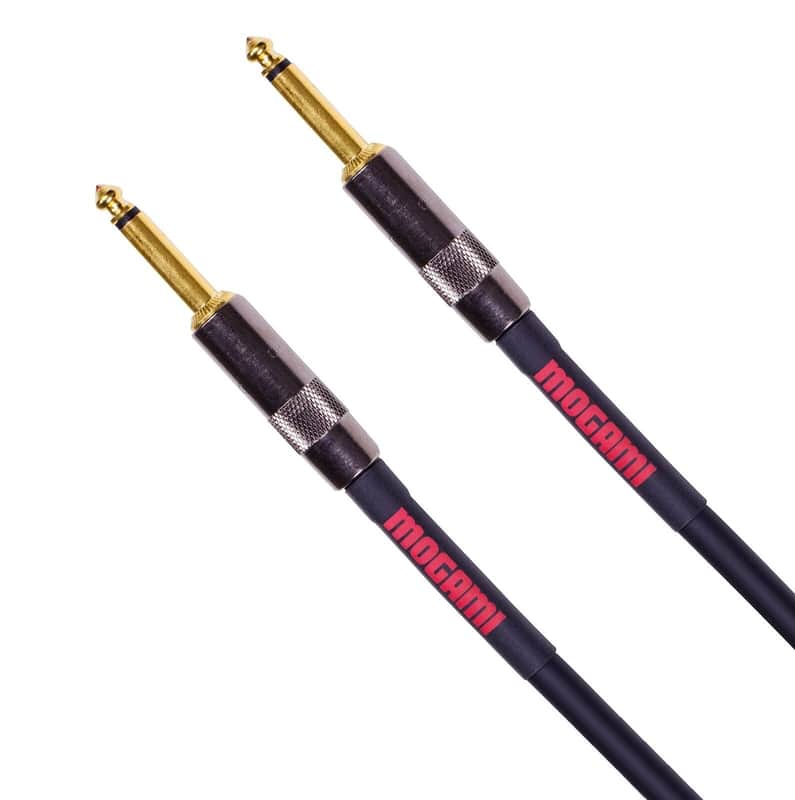 Mogami OD GTR-06 Overdrive Guitar Instrument Cable, 1/4" TS Male Plugs, Gold ... image 1