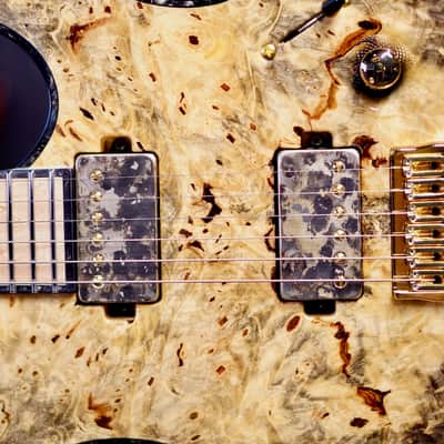 Mayones Regius 6 Buckeye Burl Trans Natural Gloss RF2606302 image 3